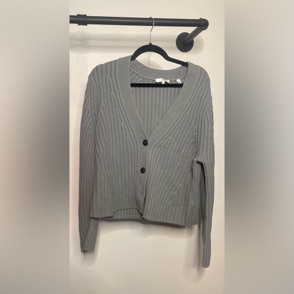 Vince Poet Sleeve Cardigan Cashmere Blend - Picture 4 of 6